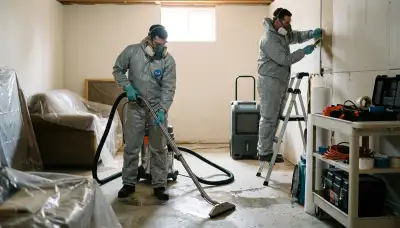 Akron, OH water damage restoration crew providing emergency home cleanup and repair