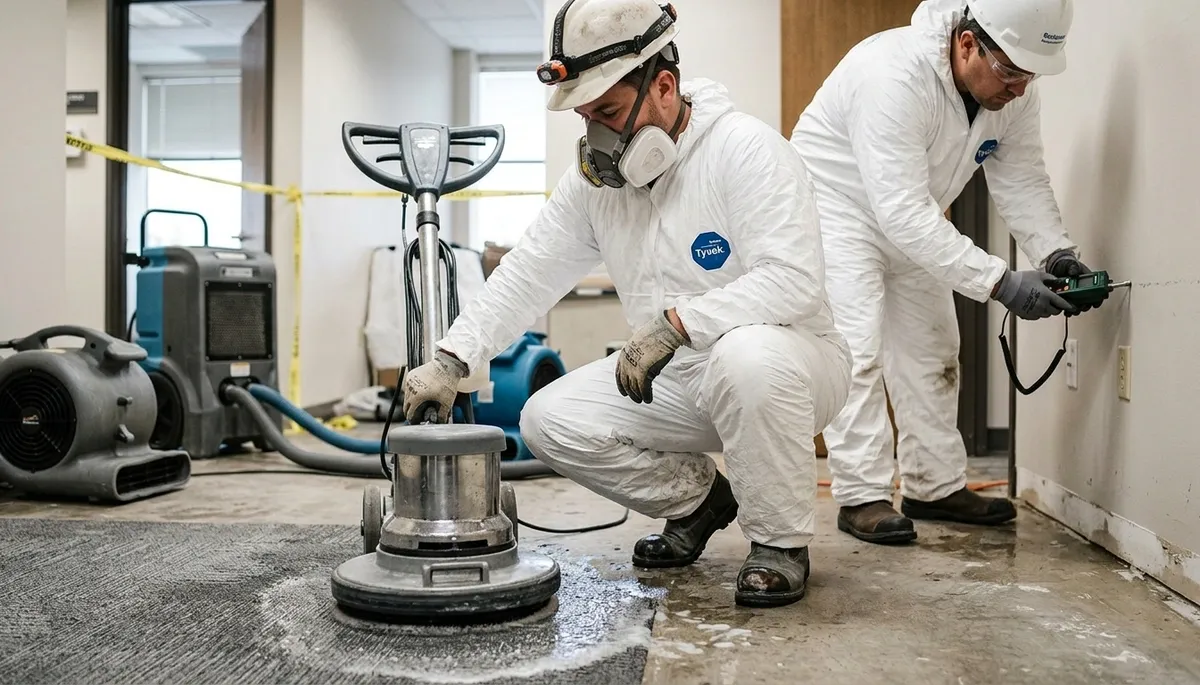 Akron, OH water damage restoration team providing 24/7 emergency home restoration services