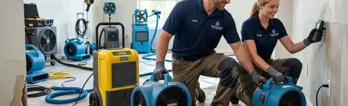 Akron, OH water damage restoration team for emergency home and business recovery
