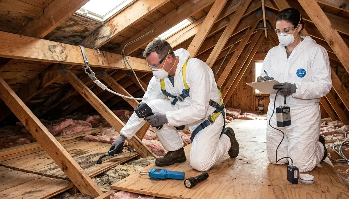 Mold inspection for Akron, OH homes by water damage restoration professionals