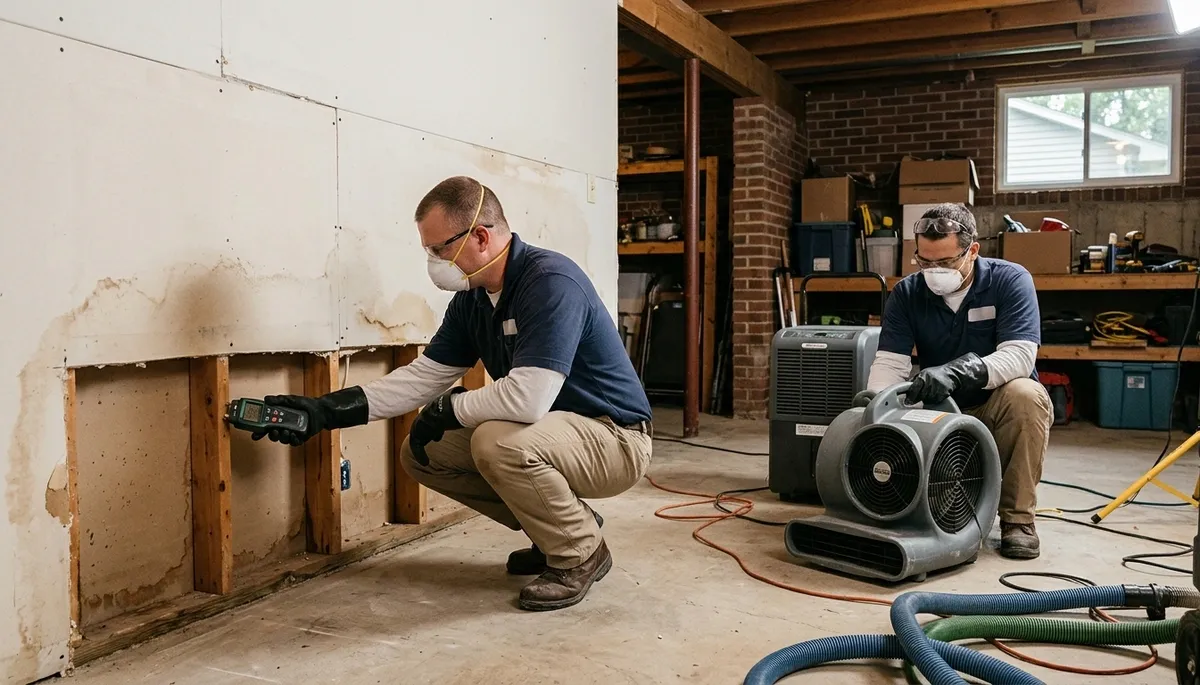Water damage restoration service in Akron, OH for homes and businesses